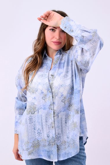 Sky Whisper Blouse